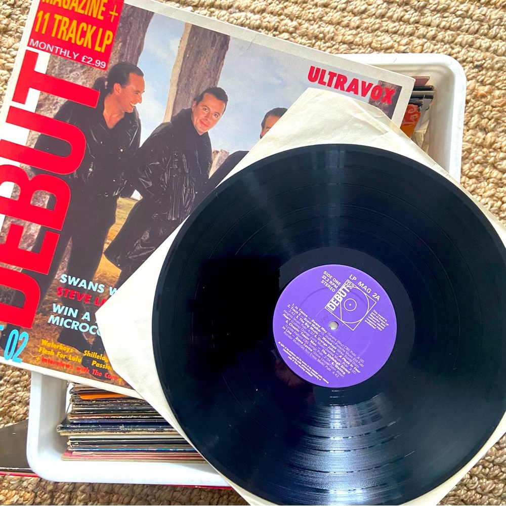 1984 Debut Magazine 11 Track Vinyl Issue 02 Various Artists